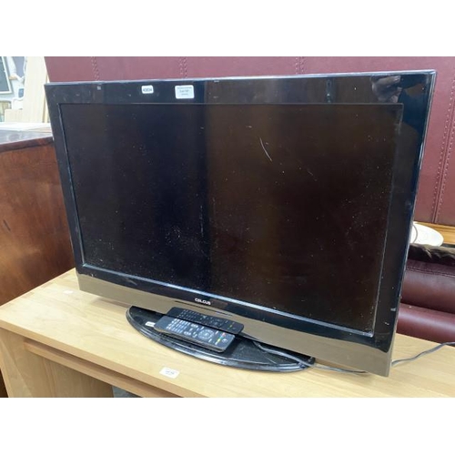 101 - Celcus 32882HDLCD TV with power lead and remote