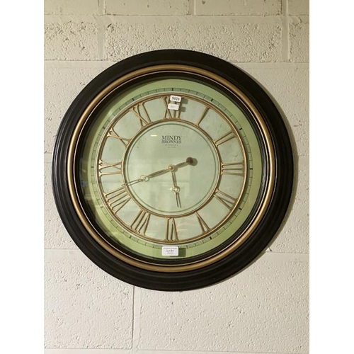 81 - Mindy Brownes Interiors wall clock 60cm diameter