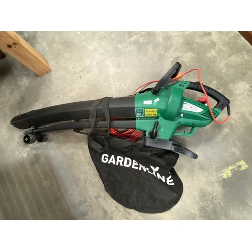 113 - Gardenline GLLS 3000/s electric leaf vacuum