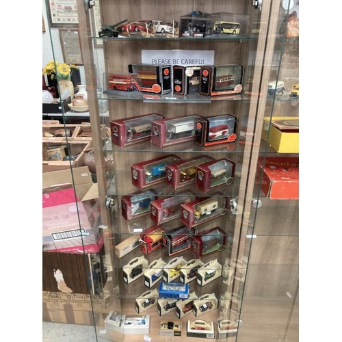 443 - 8 shelves of model vehicles inc. Corgi, Days Gone, Exclusive First Editions, Airfix Hi-Speed, Matchb... 