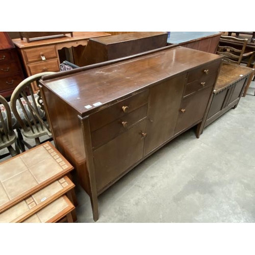 58 - Mid century teak 'Strongbow' sideboard 88H 137W 47D