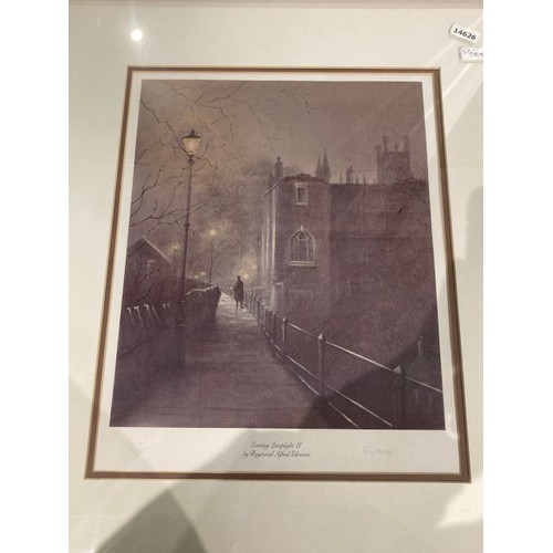 37 - 3 Limited Edition framed Raymond Alfred Gilronan prints - Evening Lamplight I, II & III (207/850) 67... 