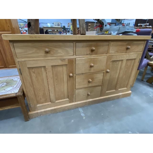 123 - Solid pine sideboard 90H 153W 43D