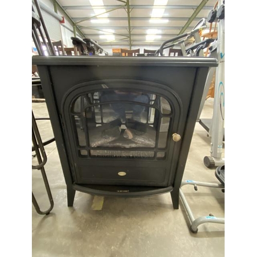 20 - Dimplex CLB.20L Optiflame effect electric stove, 2 Kilowatt 13.4D x 20.1W x 23.5H