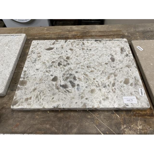 70 - Compac quartz chopping board 400 x 300mm