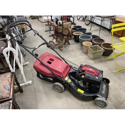 82 - Mountfield RM 55 OHV (160cc) petrol lawnmower (in working order)