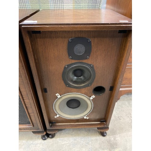 507 - Pair of Castle Conway speakers 67H 35W 35D