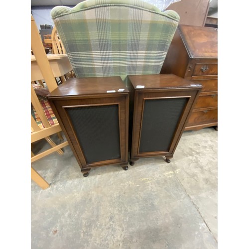 507 - Pair of Castle Conway speakers 67H 35W 35D