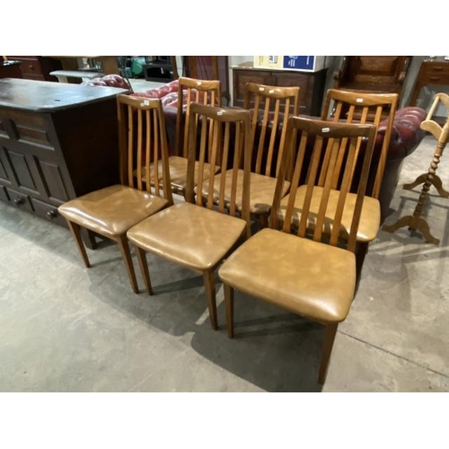 90 - 6 G Plan Fresco dining chairs