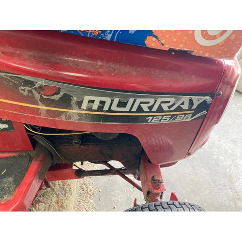 249 - MURRAY 125/96 sit on lawn mower