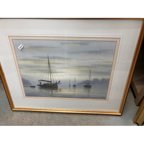 571 - Assorted framed pictures, prints & tapestries including Vincent Selby pencil signed print, Tony Bail... 