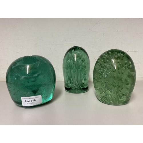 310 - 3 Victorian glass dumps 10H, 12H & 13H