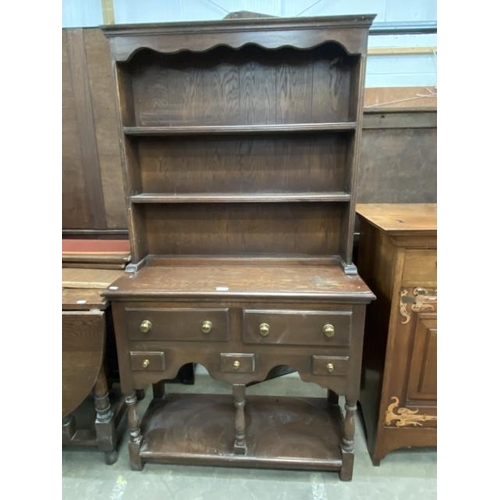 42 - Titchmarsh & Goodwin style oak dresser 164H 91W 38D