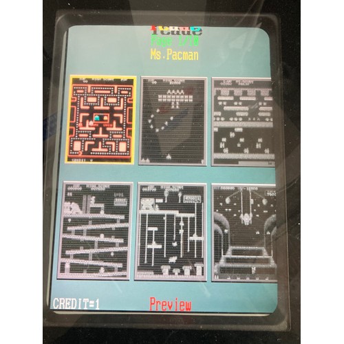 26 - Taito 'Space Invaders' arcade game with over 60 games, 2 keys for money box, will require a console ... 