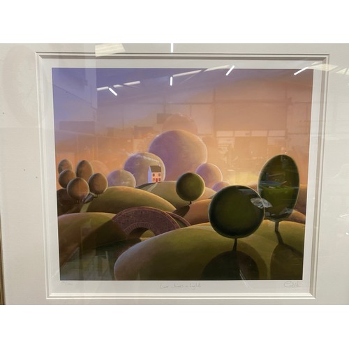 307 - Pencil signed Limited Edition print  'Love Shines A Light' by Paul Corfield 17/150 (73 x 68cm)