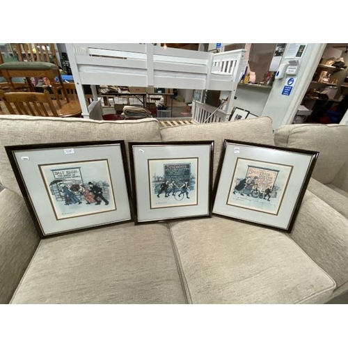 164 - 3 framed Margaret Chapman (1940-2000) pencil signed prints - 'Salutaris Water', 'Johannis' and 'Salt... 