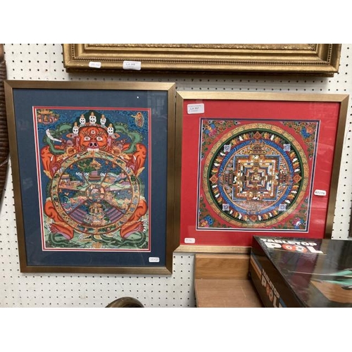 387 - Framed Kalachakra 