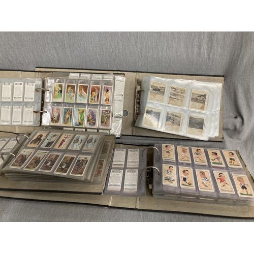 483 - 4 albums of cigarette cards including Carreras Limited ‘Popular Footballers’, John Player & Sons ‘Fo... 