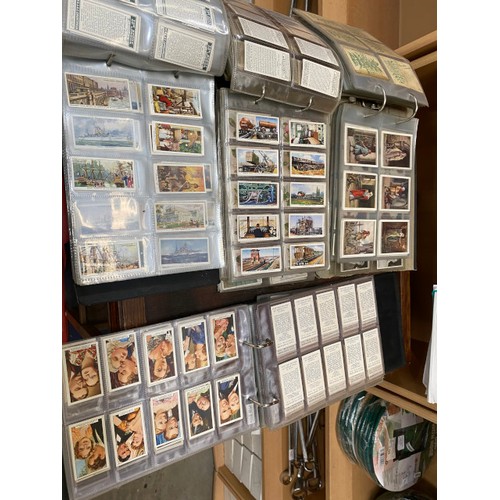 482 - 4 albums of cigarette cards including Churchman ‘The Story of London’, John Player & Sons ‘Game Bird... 