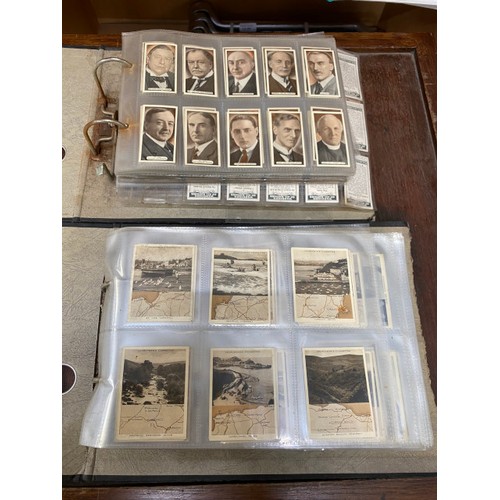 483 - 4 albums of cigarette cards including Carreras Limited ‘Popular Footballers’, John Player & Sons ‘Fo... 