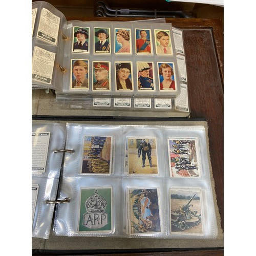 483 - 4 albums of cigarette cards including Carreras Limited ‘Popular Footballers’, John Player & Sons ‘Fo... 