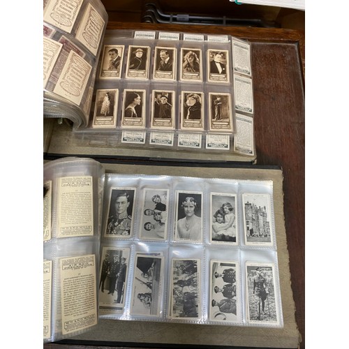 483 - 4 albums of cigarette cards including Carreras Limited ‘Popular Footballers’, John Player & Sons ‘Fo... 