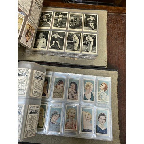 483 - 4 albums of cigarette cards including Carreras Limited ‘Popular Footballers’, John Player & Sons ‘Fo... 