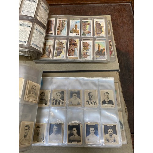 483 - 4 albums of cigarette cards including Carreras Limited ‘Popular Footballers’, John Player & Sons ‘Fo... 