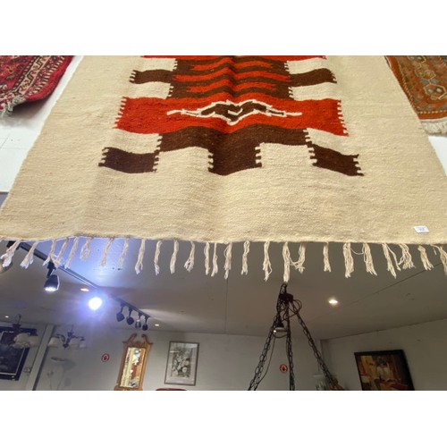 29 - American Navajo rug 210 x 143cm