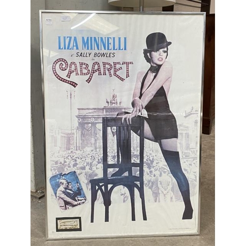 107 - Framed film poster Liza Minnelli & Sally Bowles in 'Cabaret' 71 x 102cm