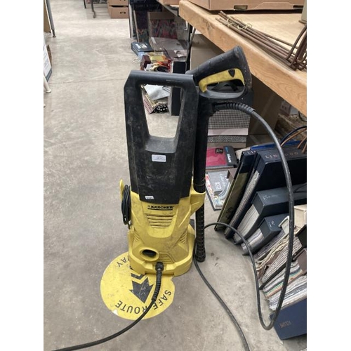 461 - Karcher K2 pressure washer with one attachment