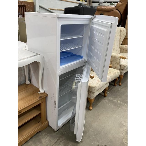 93 - BEKO fridge freezer 136H 54W 55D