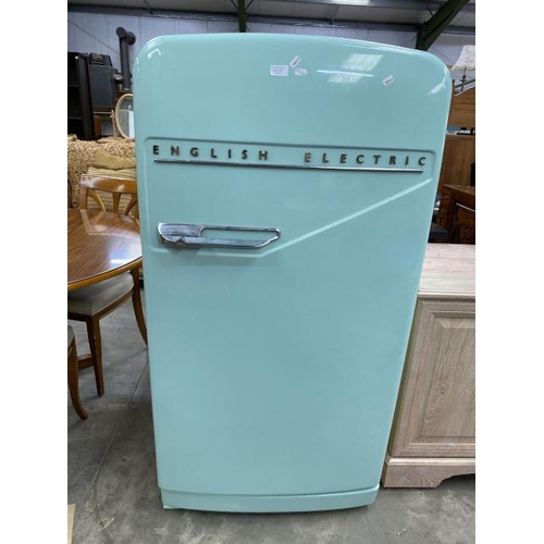 191 - The English Electric Co Ltd vintage fridge 146H 73W 55D (in working order)