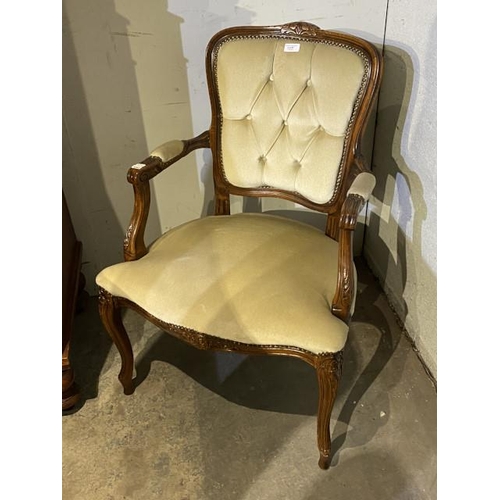 87 - French style armchair 57W