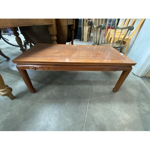 208 - Chinese rosewood occasional table 41H 102W 51D