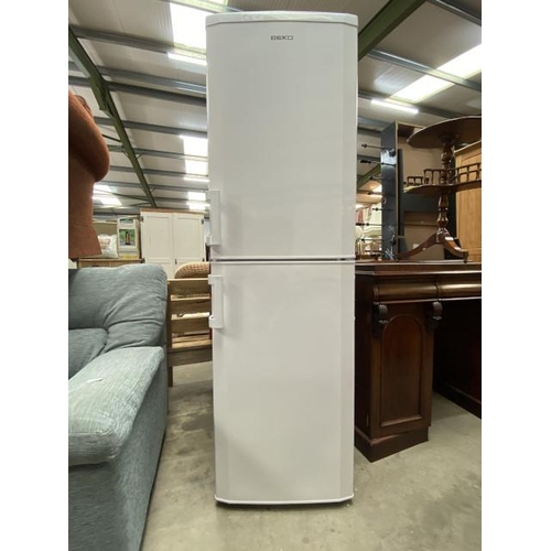 48 - BEKO fridge freezer 178H 55W 55D