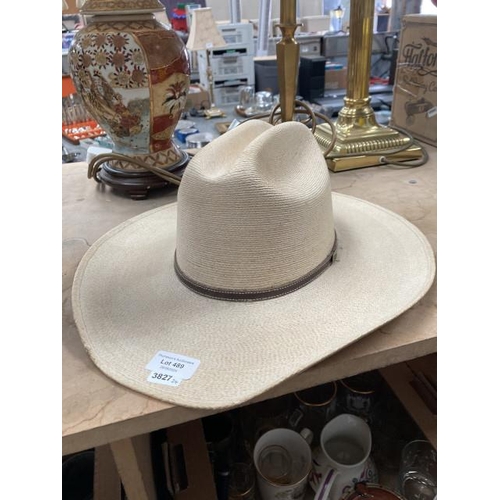 489 - Atwood Mexico cowboy hat (size 6 7/8)