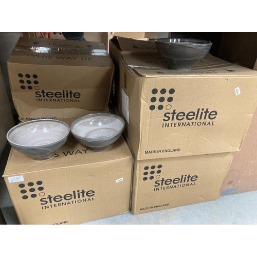 499 - Qty of Steelite ceramic bowls, approx. 84, ex shop stock