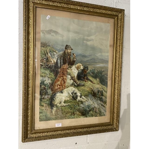 65 - Gilt framed print 