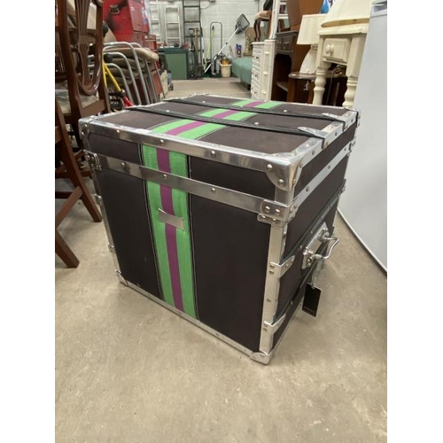 126 - Eichholtz flight case/trunk 55H 57W 50D