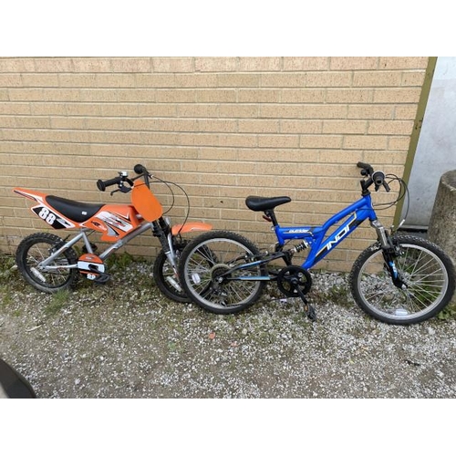 222 - Outrider Indi bike & Motobike MXR450 child’s bike