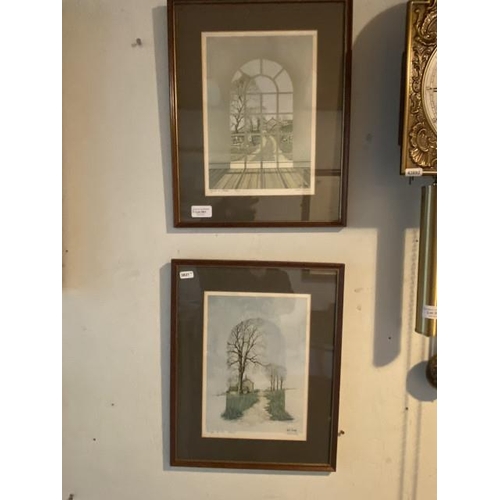 291 - 2 pencil signed Neil Simone limited edition 'Passage of Time' 185/475 & 'Beyond a Shadow' 162/475 pr... 