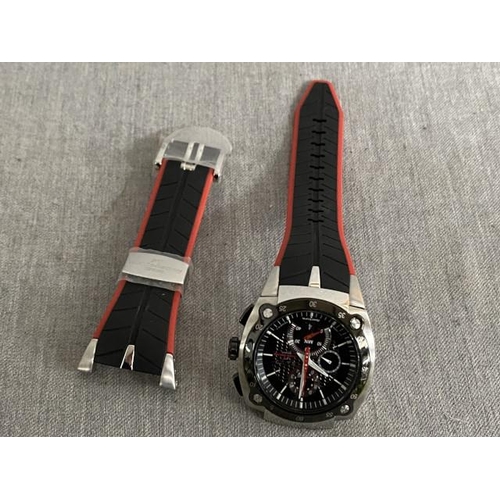 318 - Seiko F1 Honda Racing Team 780238 watch (One side of strap requires right size pin)