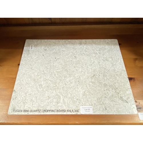 53 - Fugen Irini quartz chopping board 400 x 300mm