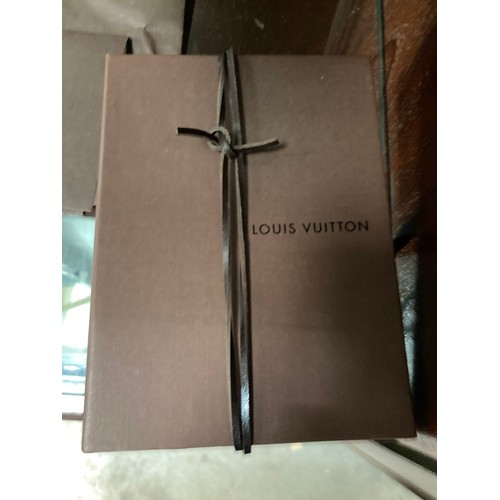 402 - Louis Vuitton RECH.14.AF.PM.AGENDA.SEM in black with dust bag, box, carry bag and proof of purchase ... 