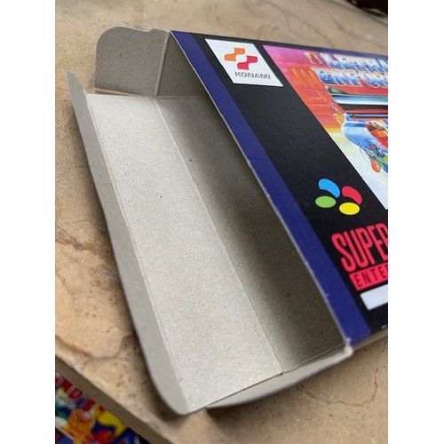 426 - 19 REPRODUCTION Super Nintendo SNES boxes (No games)