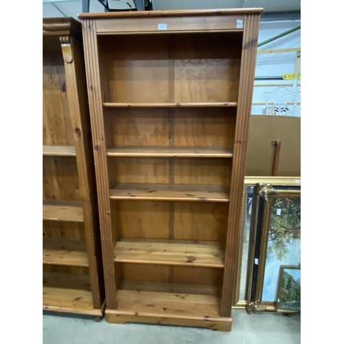 103 - Pine bookcase 179H 83W 29D