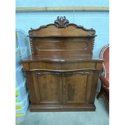 3 - Victorian mahogany Chiffonier 142H 104W 39D