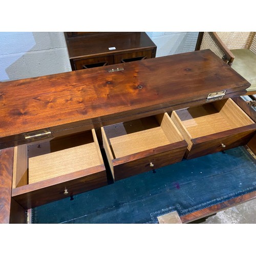 127 - Antique Dutch walnut Secretaire 80H 95W 58D