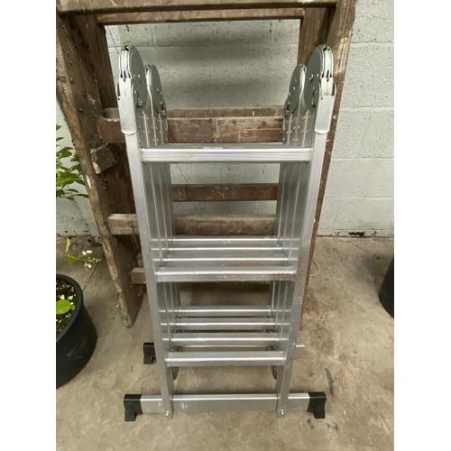 117 - Multi function folding ladder